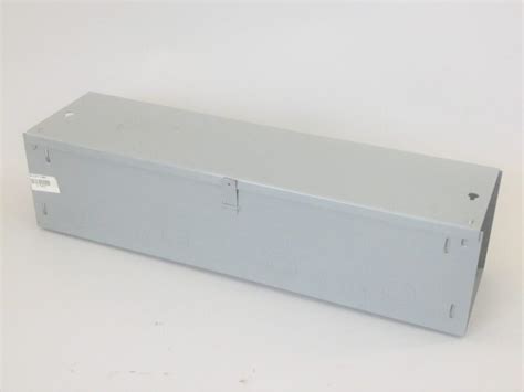 electrical trough box|24x6x6 gutter box outdoor.